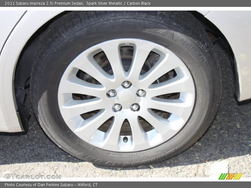 Spark Silver Metallic / Carbon Black 2011 Subaru Impreza 2.5i Premium Sedan