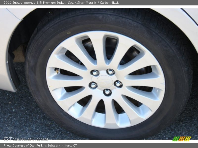 Spark Silver Metallic / Carbon Black 2011 Subaru Impreza 2.5i Premium Sedan