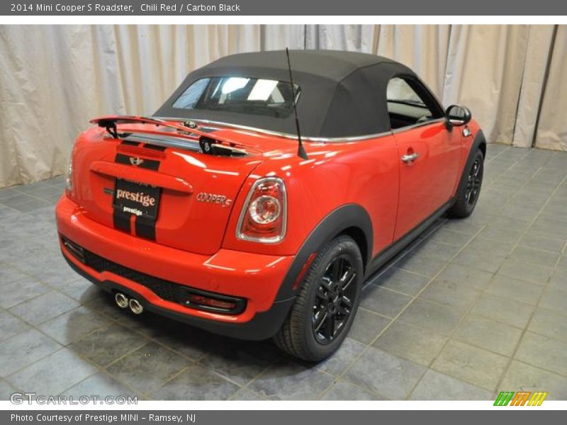 Chili Red / Carbon Black 2014 Mini Cooper S Roadster