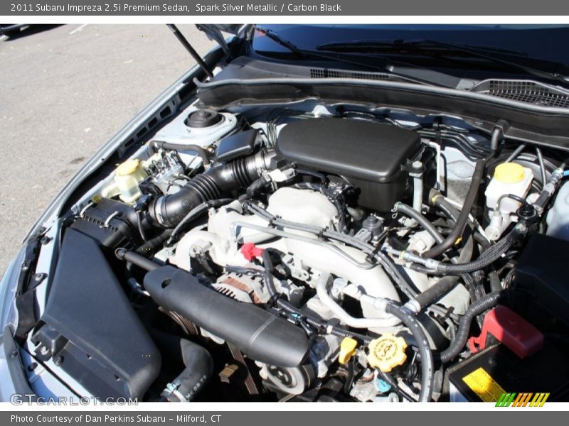 Spark Silver Metallic / Carbon Black 2011 Subaru Impreza 2.5i Premium Sedan