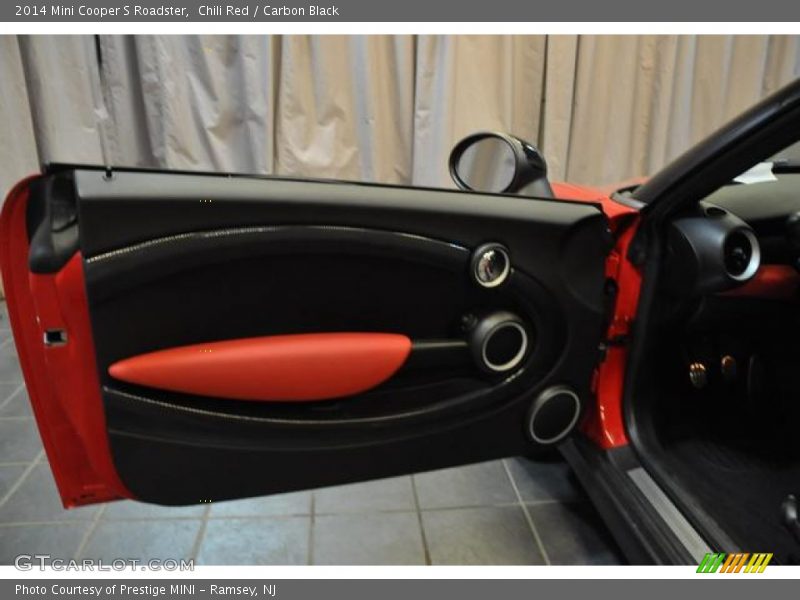 Chili Red / Carbon Black 2014 Mini Cooper S Roadster