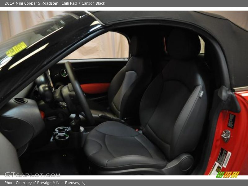 Chili Red / Carbon Black 2014 Mini Cooper S Roadster
