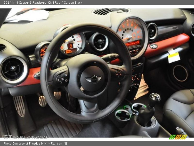 Chili Red / Carbon Black 2014 Mini Cooper S Roadster