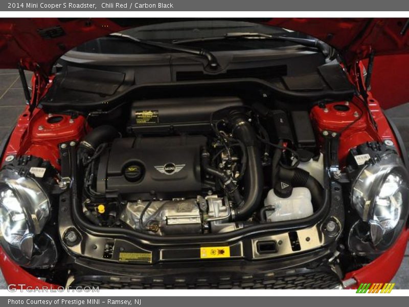 Chili Red / Carbon Black 2014 Mini Cooper S Roadster