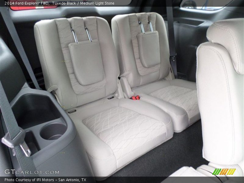 Tuxedo Black / Medium Light Stone 2014 Ford Explorer FWD