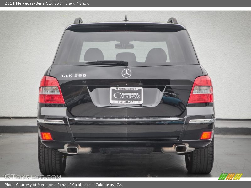 Black / Black 2011 Mercedes-Benz GLK 350