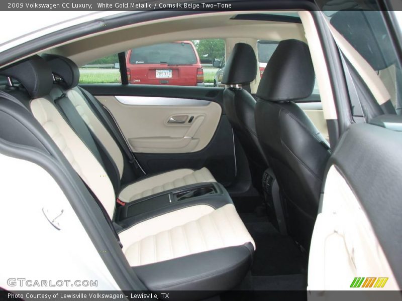 White Gold Metallic / Cornsilk Beige Two-Tone 2009 Volkswagen CC Luxury