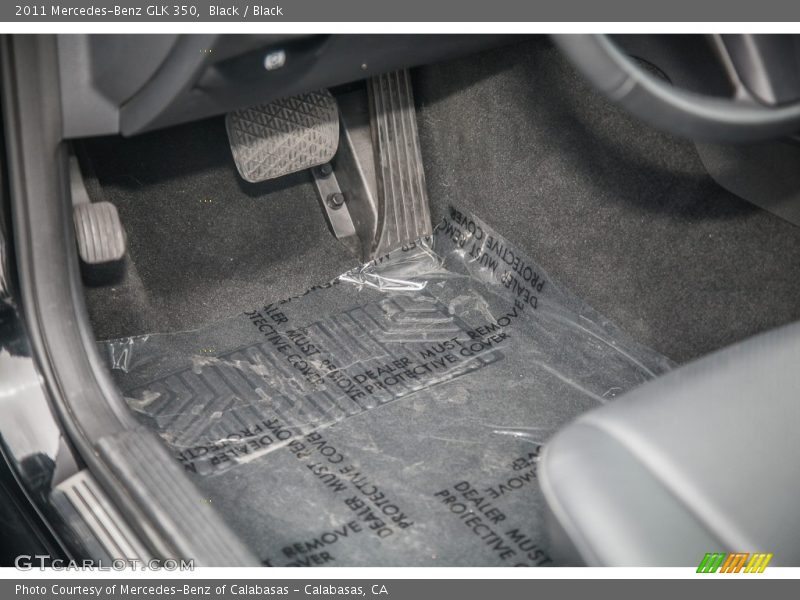 Black / Black 2011 Mercedes-Benz GLK 350