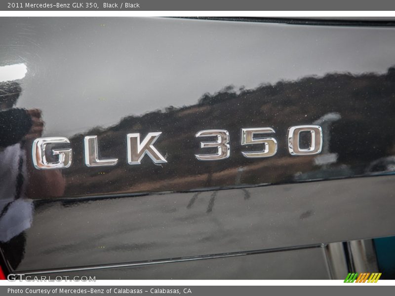 Black / Black 2011 Mercedes-Benz GLK 350