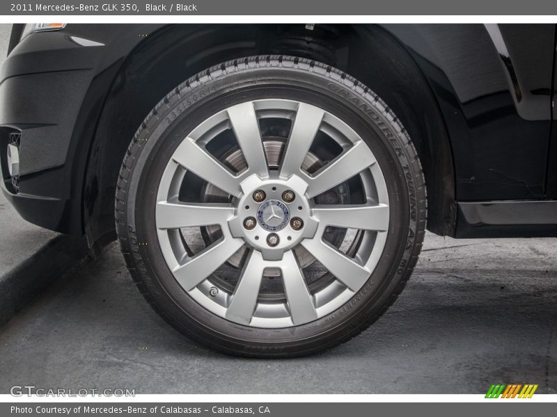 Black / Black 2011 Mercedes-Benz GLK 350