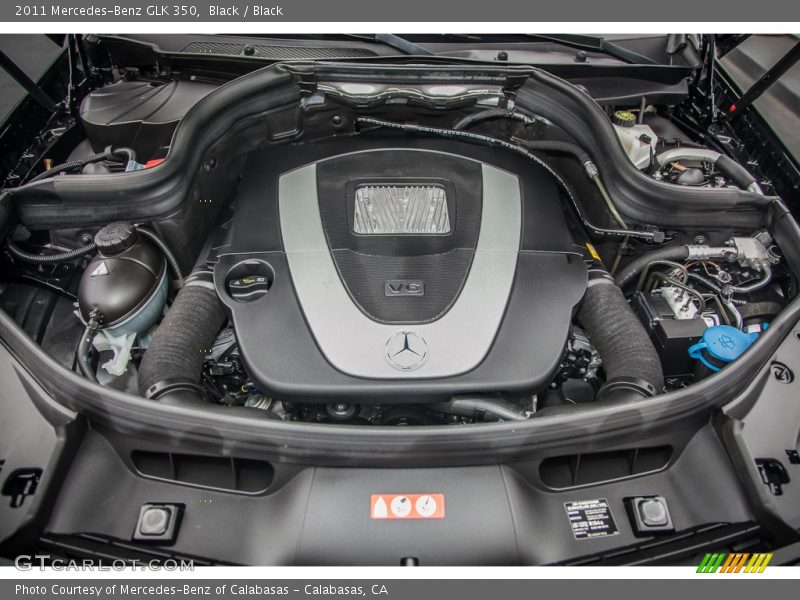 Black / Black 2011 Mercedes-Benz GLK 350