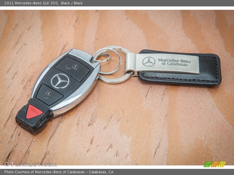 Black / Black 2011 Mercedes-Benz GLK 350
