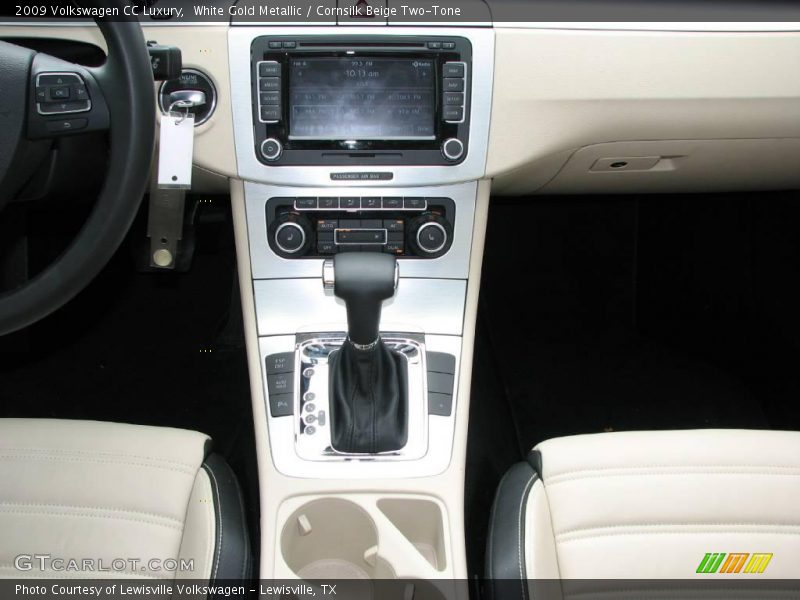 White Gold Metallic / Cornsilk Beige Two-Tone 2009 Volkswagen CC Luxury