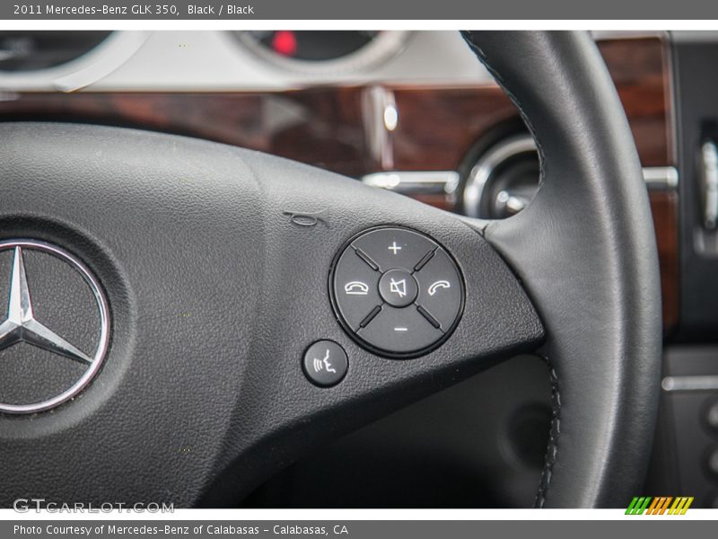 Black / Black 2011 Mercedes-Benz GLK 350