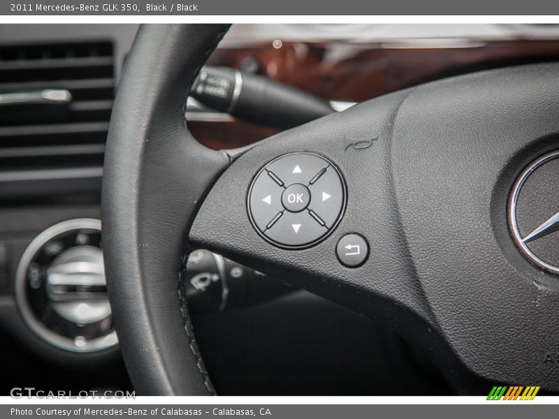 Black / Black 2011 Mercedes-Benz GLK 350