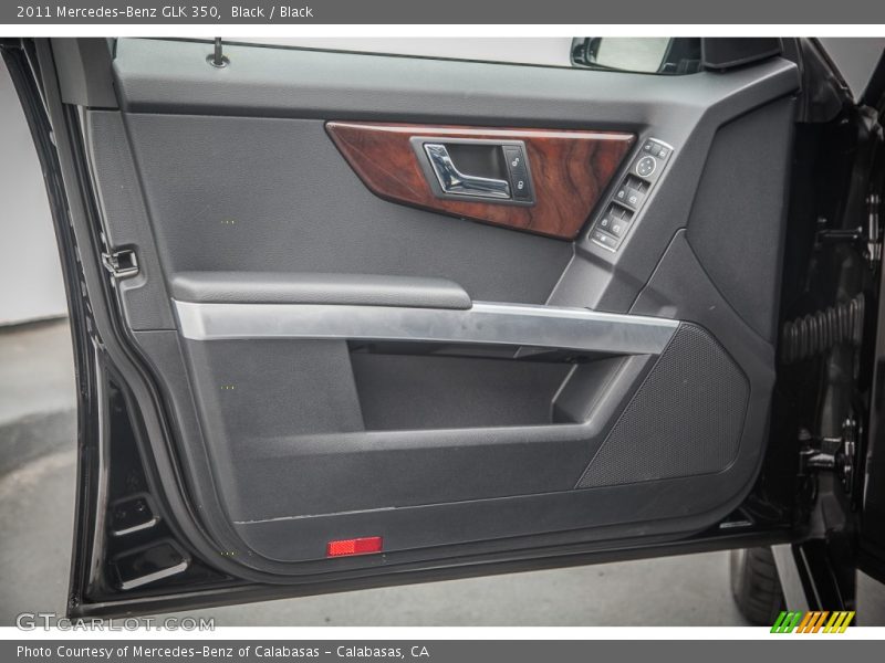 Black / Black 2011 Mercedes-Benz GLK 350