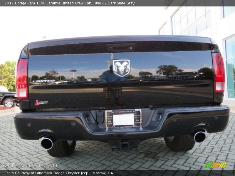 Black / Dark Slate Gray 2012 Dodge Ram 1500 Laramie Limited Crew Cab