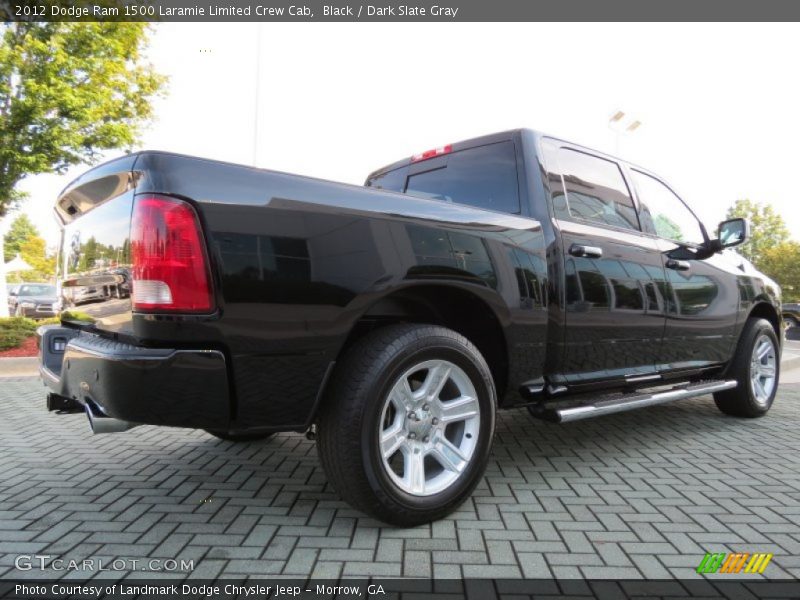 Black / Dark Slate Gray 2012 Dodge Ram 1500 Laramie Limited Crew Cab