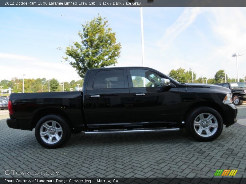 Black / Dark Slate Gray 2012 Dodge Ram 1500 Laramie Limited Crew Cab