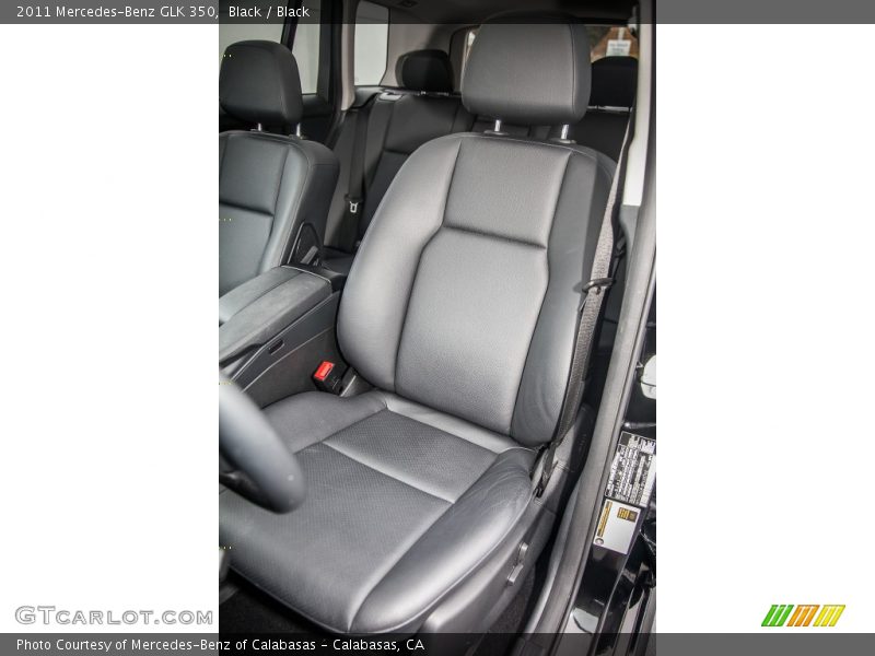 Black / Black 2011 Mercedes-Benz GLK 350