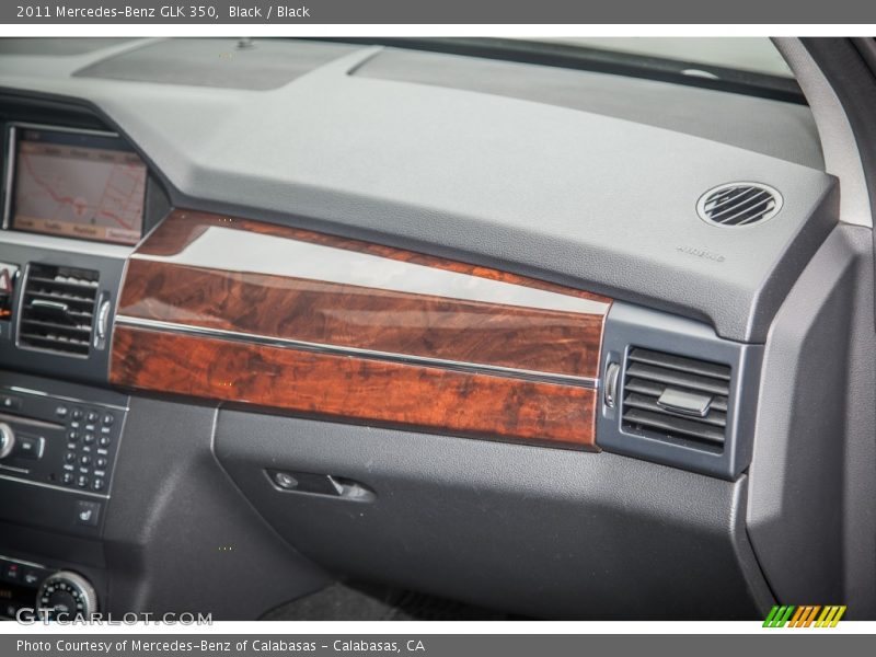 Black / Black 2011 Mercedes-Benz GLK 350