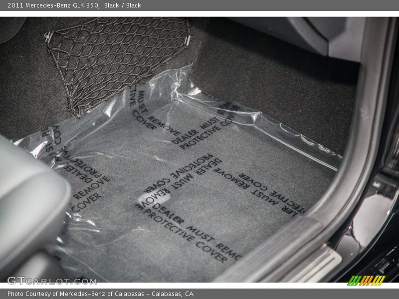 Black / Black 2011 Mercedes-Benz GLK 350