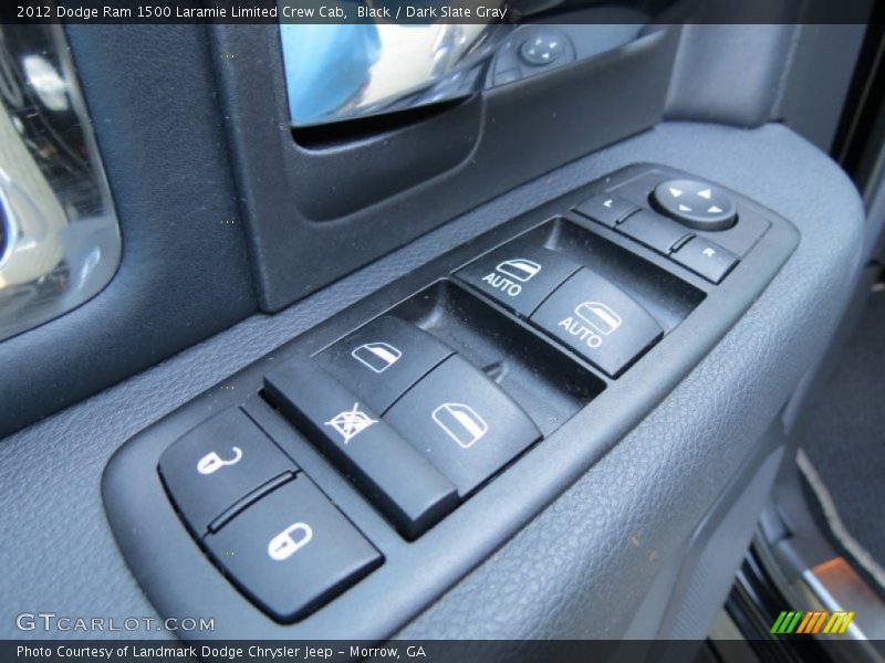 Black / Dark Slate Gray 2012 Dodge Ram 1500 Laramie Limited Crew Cab