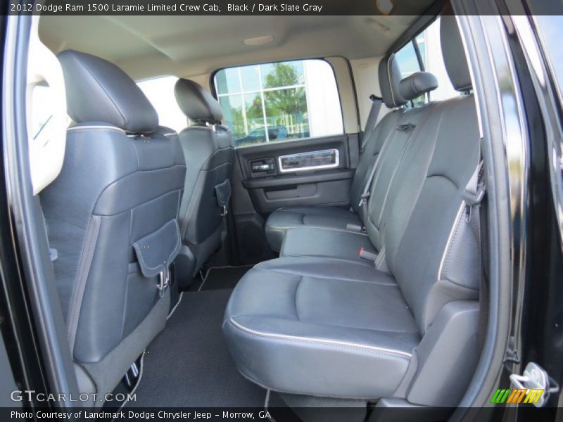 Black / Dark Slate Gray 2012 Dodge Ram 1500 Laramie Limited Crew Cab