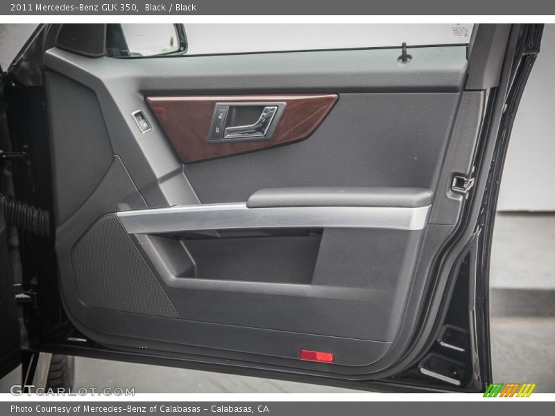 Black / Black 2011 Mercedes-Benz GLK 350