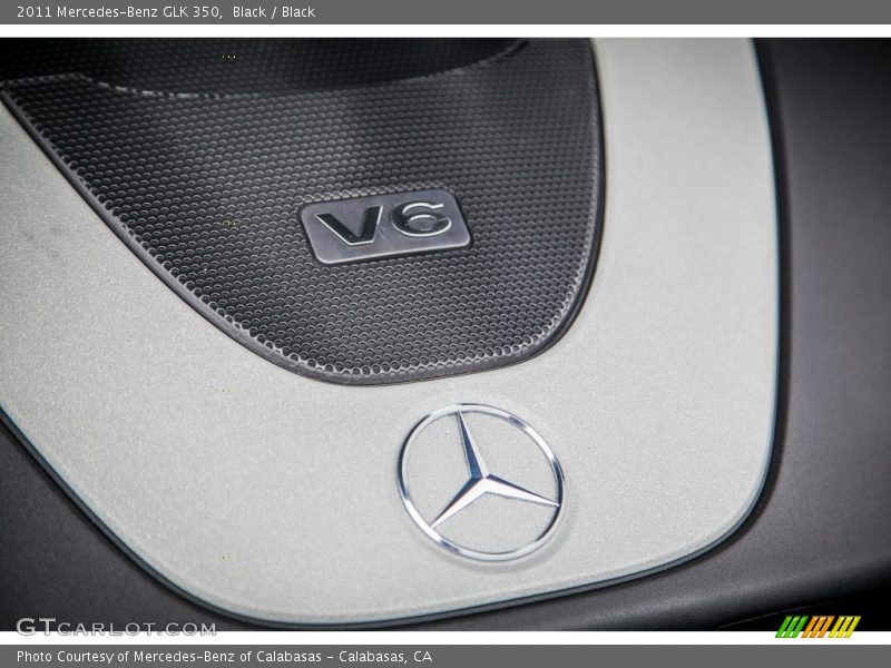 Black / Black 2011 Mercedes-Benz GLK 350