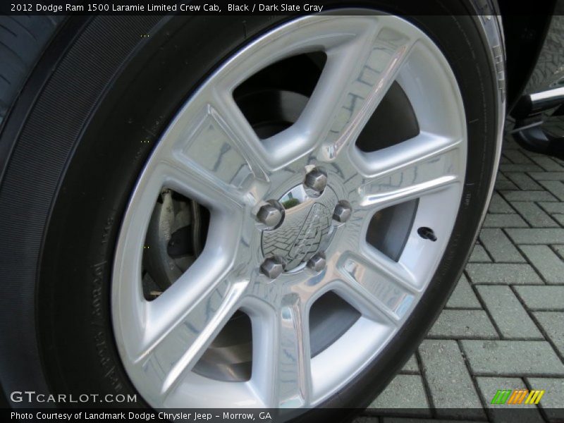 Black / Dark Slate Gray 2012 Dodge Ram 1500 Laramie Limited Crew Cab