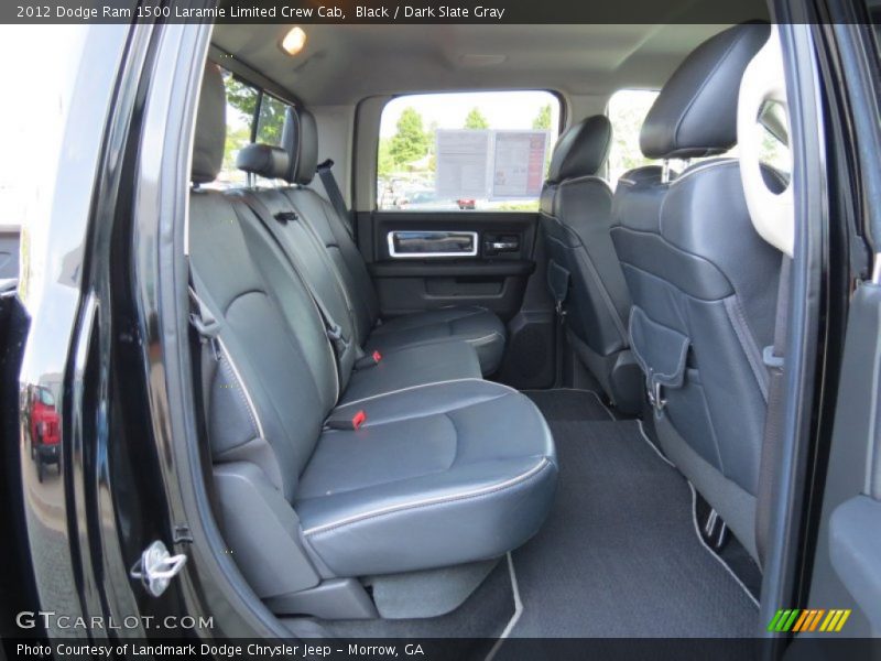 Black / Dark Slate Gray 2012 Dodge Ram 1500 Laramie Limited Crew Cab