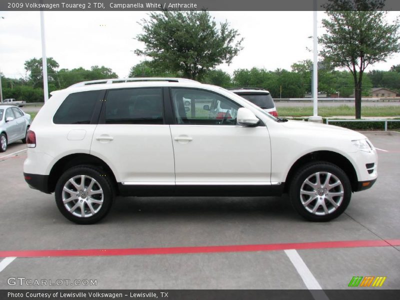 Campanella White / Anthracite 2009 Volkswagen Touareg 2 TDI