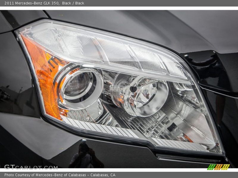 Black / Black 2011 Mercedes-Benz GLK 350