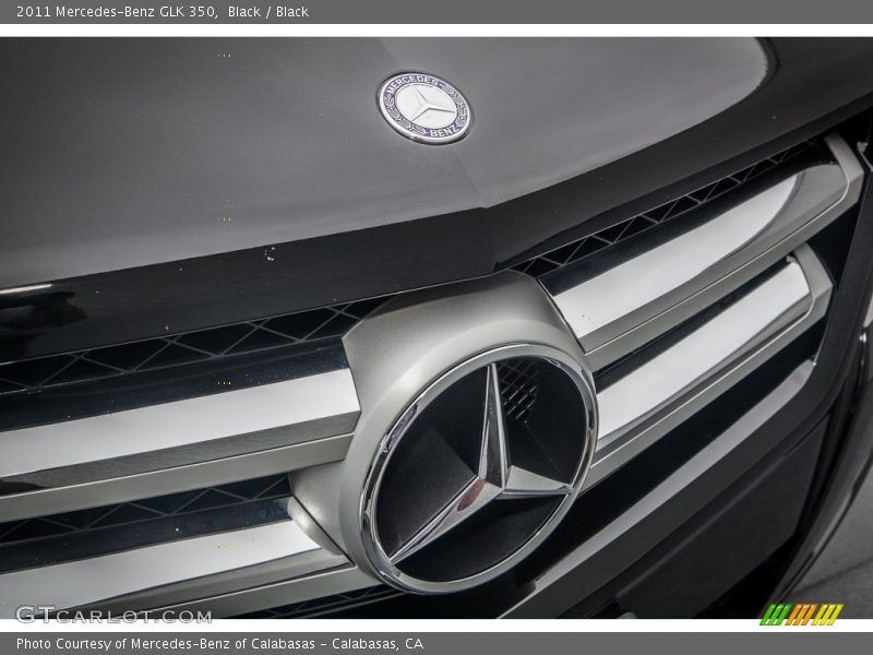 Black / Black 2011 Mercedes-Benz GLK 350