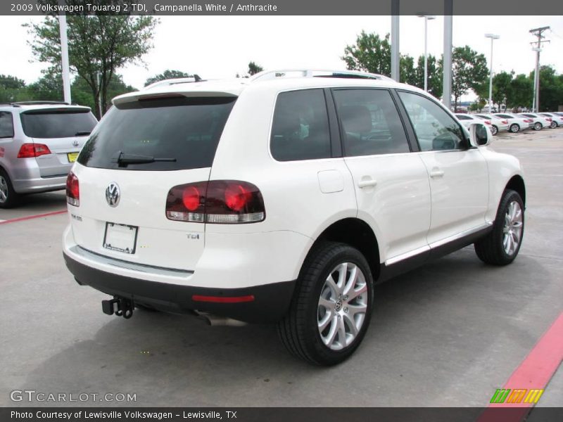 Campanella White / Anthracite 2009 Volkswagen Touareg 2 TDI