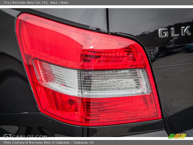 Black / Black 2011 Mercedes-Benz GLK 350
