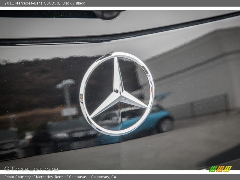 Black / Black 2011 Mercedes-Benz GLK 350