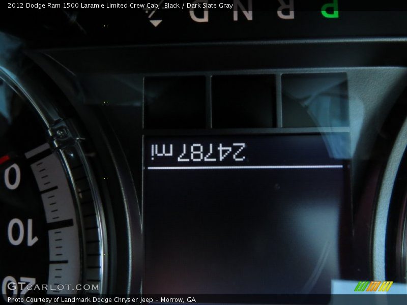 Black / Dark Slate Gray 2012 Dodge Ram 1500 Laramie Limited Crew Cab