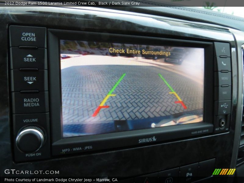 Black / Dark Slate Gray 2012 Dodge Ram 1500 Laramie Limited Crew Cab