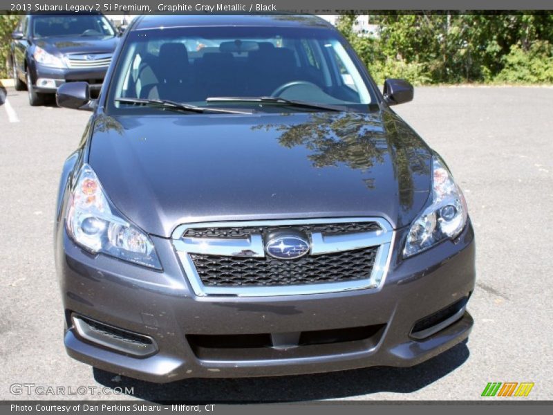 Graphite Gray Metallic / Black 2013 Subaru Legacy 2.5i Premium