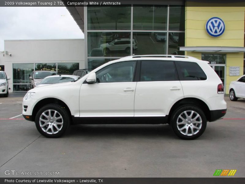 Campanella White / Anthracite 2009 Volkswagen Touareg 2 TDI