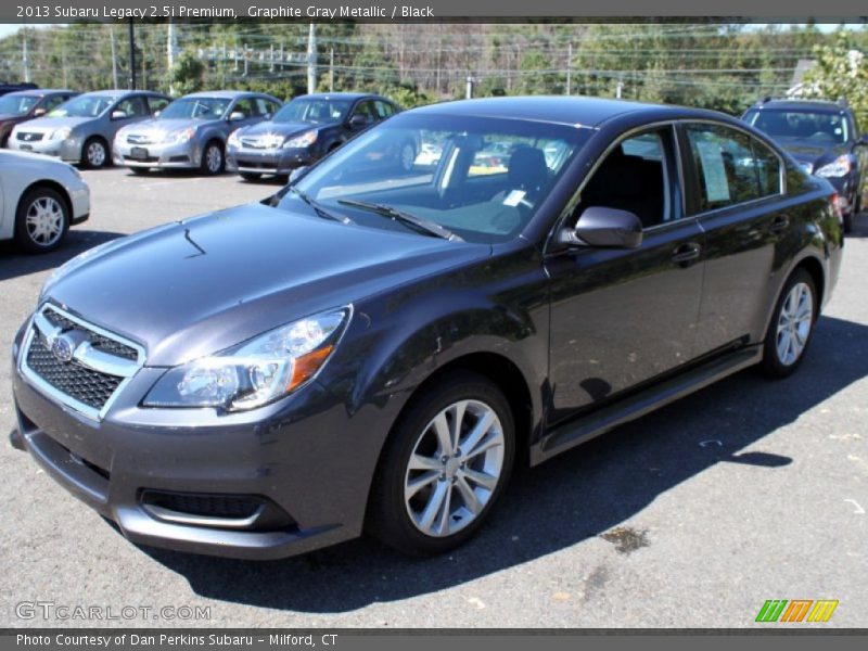 Graphite Gray Metallic / Black 2013 Subaru Legacy 2.5i Premium