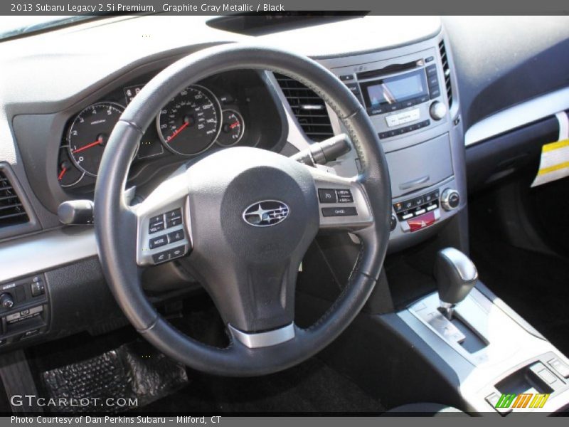 Graphite Gray Metallic / Black 2013 Subaru Legacy 2.5i Premium
