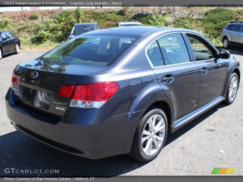 Graphite Gray Metallic / Black 2013 Subaru Legacy 2.5i Premium