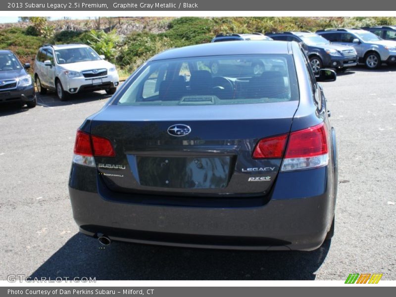 Graphite Gray Metallic / Black 2013 Subaru Legacy 2.5i Premium