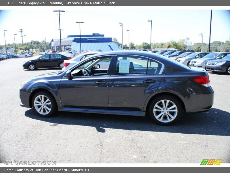 Graphite Gray Metallic / Black 2013 Subaru Legacy 2.5i Premium