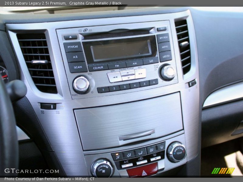 Graphite Gray Metallic / Black 2013 Subaru Legacy 2.5i Premium