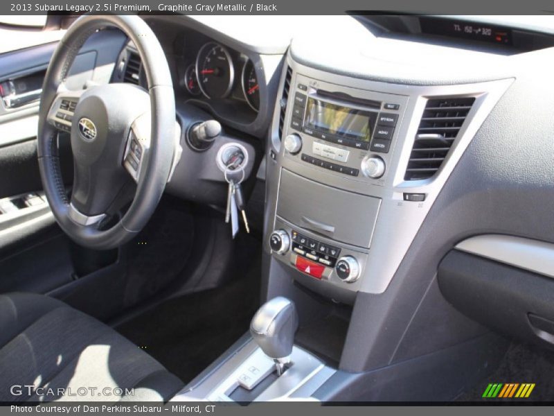 Graphite Gray Metallic / Black 2013 Subaru Legacy 2.5i Premium