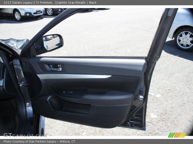 Graphite Gray Metallic / Black 2013 Subaru Legacy 2.5i Premium